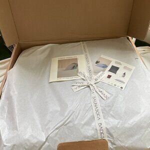 BADESOFA Bath Pillow Medium, Gray New